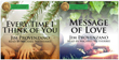 Enter to win audiobooks of Every Time I Think of You and Message of Love by Jim Provenzano